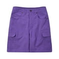 thumbnail image 1 of ZUKMRJPC Cargo Shorts for Women Trendy Summer High Waisted Solid Wide Leg Shorts Casual Lightweight Hiking Shorts with Pockets, 1 of 6