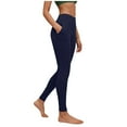 thumbnail image 1 of ZUKMRJPC High Waisted Leggings for Women Full Length Solid Color Soft Comfy Athletic Workout Pants Casual Lightweight Yoga Pants, 1 of 5