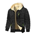 thumbnail image 1 of ZUKMRJPC Men's Hooded Sweatshirt Casual Zipper Drawstring Lightweight Regular/Fleece Style Sweatshirt with Pockets for Running Sport Workout, 1 of 5
