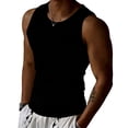 thumbnail image 1 of ZUKMRJPC Men's Workout Tank Tops Solid Color Casual Summer Sleeveless Basic Tees Comfy Breathable Athletic Gym Shirts, 1 of 3