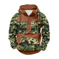 thumbnail image 1 of ZUKMRJPC Tactical Hoodies for Mens Long Sleeve Quarter Zip Drawstring Pullover Sweatshirt Fleece Lined Workout Hoodies with Multi Pockets, 1 of 2