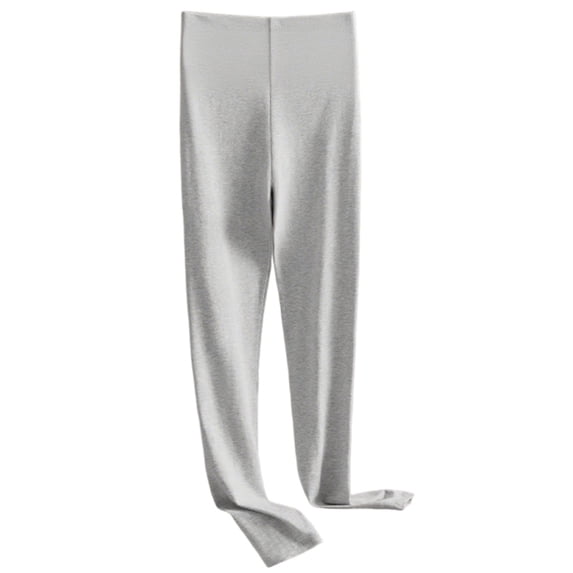 ZUKMRJPC Womens Cotton Leggings Elastic High Waisted Solid Color Soft Comfy Winter Tights Casual Lightweight Workout Gym Pants