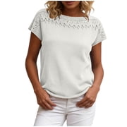 White Boatneck Tops