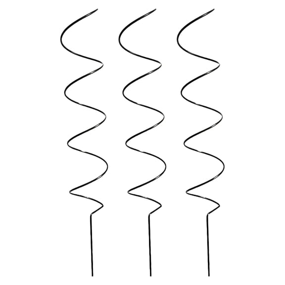 ZULAR 10 Pack Plant Support Stakes,Support Cages for Plants,Metal Monstera Plant Support Stakes for Indoor Plants,Large Garden Plant Support Ring,Tomato Cage,Tall Plant Holder Sticks (16.9" H)
