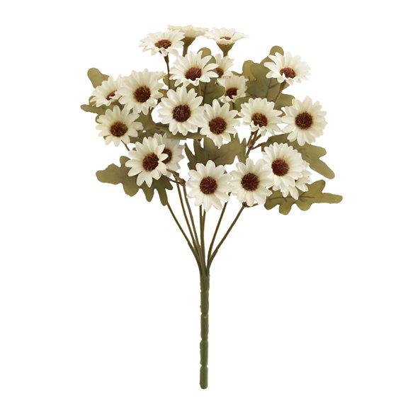 ZULAR 2026 New Fake White Flowers,Daisy Flowers Artificial,Fake Daisies Outdoor Plants,Fake Flower Bouquet Faux Gerbera Daisy Flowers for Vase Wedding Party Decoration