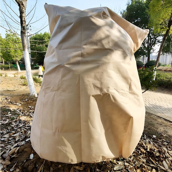 ZULAR 2026 New Large Non Woven Tree Cover 6Ft, Frost Protection Bag Winter Cold Insulation Cover for Fruit Trees Shrubs Garden for Backyard, Orchard, Patio Outdoor Plant Protection Holiday Decor