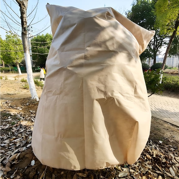 ZULAR 2026 New Plant Covers Freeze Protection - Large Winter Sack Plant Frost Blanket, Reusable Burlap Wrap for Outdoor Plants Garden Trees Shrubs Bushes Cover