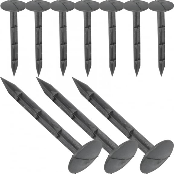 ZULAR 30 Pack Plastic, Landscape Plastic Garden Spikes Plastic Ancho Spikes Garden Netting Ground Stakes For Paver Edging, Grass Pathway, Turf, Tent