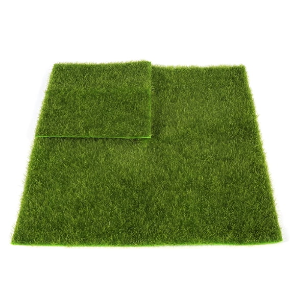 ZULAR Artificial Grass Plants Moss Turf Sheet Grass Indoor Fake Housecrafts Decor Tiles Plants Mat Crafts