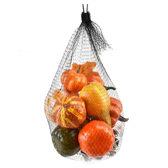 ZULAR Artificial Pumpkin Gourd Collection For Harvest Season,Mini Sizes In Fall Elegance,Perfect For Thanksgiving Cornucopia And Instant Centerpiece,Seasonal Decorations That Bring