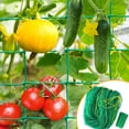 thumbnail image 1 of ZULAR Climbing Garden Trellis - Heavy Duty Garden Netting for Climbing Plants - Trellis Netting for Cucumbers,Vines,Fruits,Durable Nylon Plant Support Trellis - Easy to Install/5.9x16.5 FT （2PCS）, 1 of 4