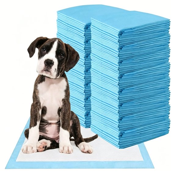 ZULAR Dog Pee Pads 150 Count,36''X24'' Large Dog Potty Pads,Powerful Absorbency,5-Layer Design,Leak-Proof Disposable Pet Piddle Training Pad for Dogs Cats Rabbits