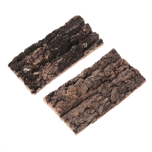 ZULAR Natrual Cork Bark Eco-Friendly Cork Bark Reptile Habitat Decoration for Pets