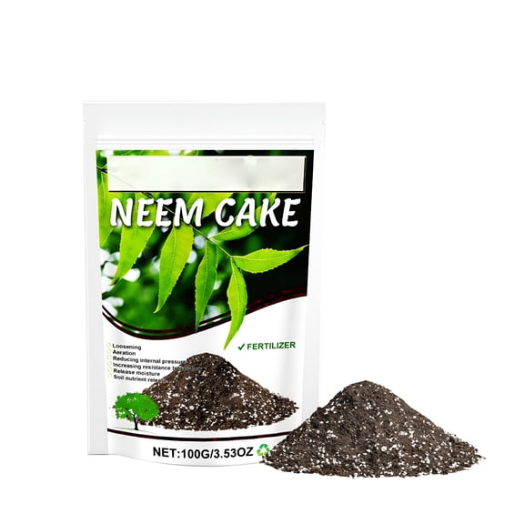 ZULAR Neem Cake Compound Fertilizer, All-Purpose Potting Soil Mix for Indoor Plants
