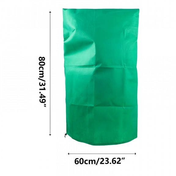 ZULAR Plant Covers Freeze Protection, Heavy Duty Winter Cold Weather Frost Blankets, Garden Warm Jacket Bags with Zipper Drawstring for Outdoor Plants Shrub Fruit Tree Potted