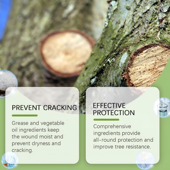ZULAR Tree Wound & Pruning Sealer Paste for Plant Grafting,Bark Protection,Garden & Fruit Tree Care,Prevents Infections,Outdoor Tree Surgery Coating Agent