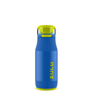 Owala Kids Flip Stainless Steel Water Bottle, 14 Ounce (Pack of 2) -  Navy/Tan 