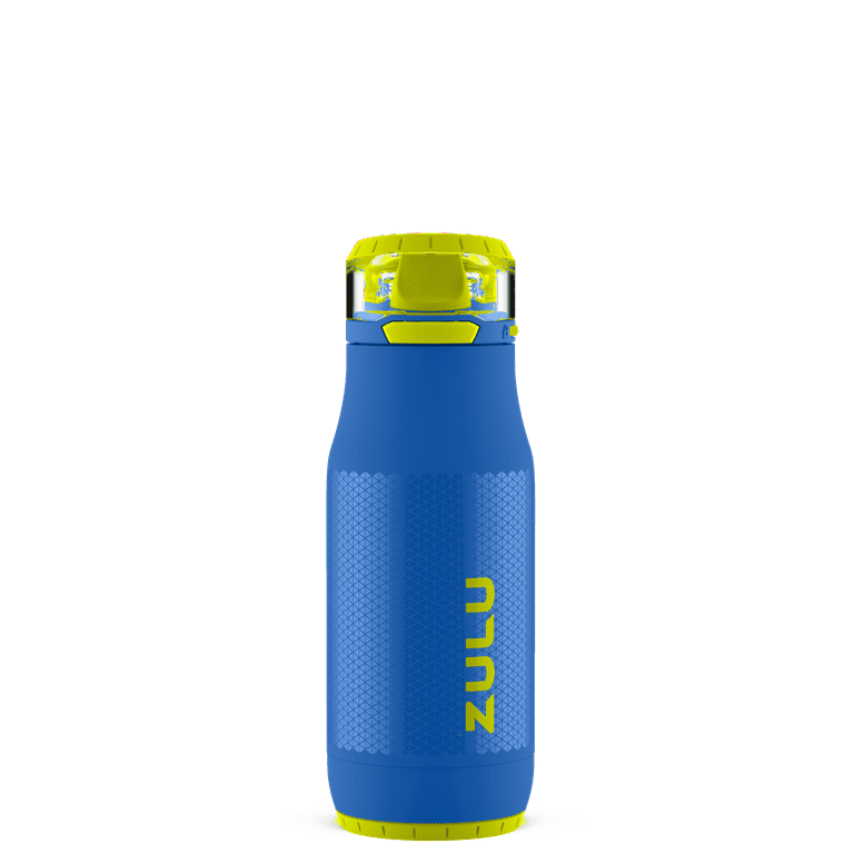 ZULU Chase 14 fl oz. Blue and Green Stainless Steel Water Bottle