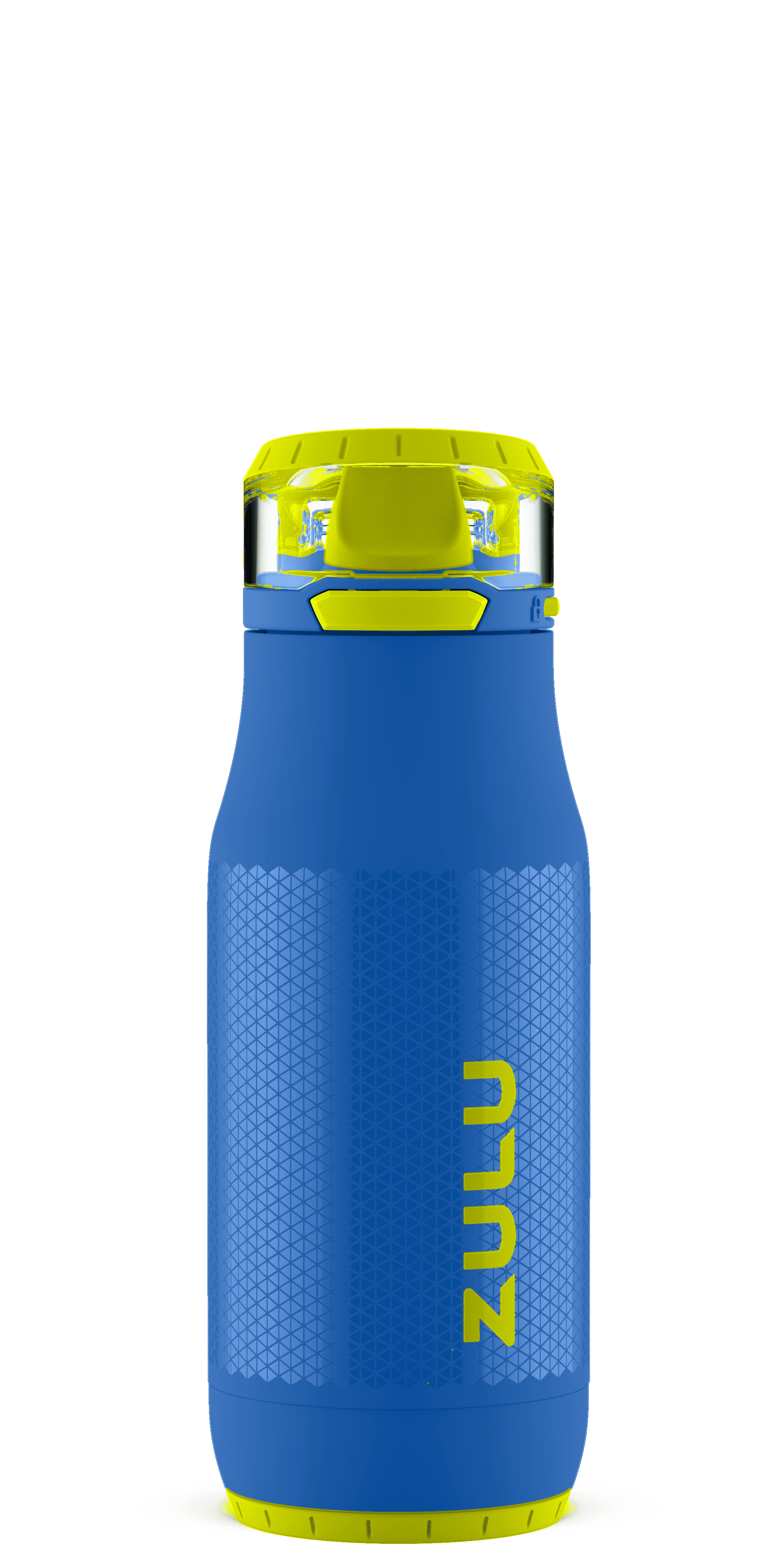 ZULU Chase Vacuum Sealed Stainless Steel Kid's Water Bottle, Blue and Green, 14 Fluid Ounces