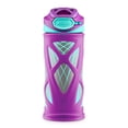 thumbnail image 1 of ZULU Echo Kids 12 fl oz Stainless Steel Insulated Water Bottle, Purple/Teal, 1 of 4