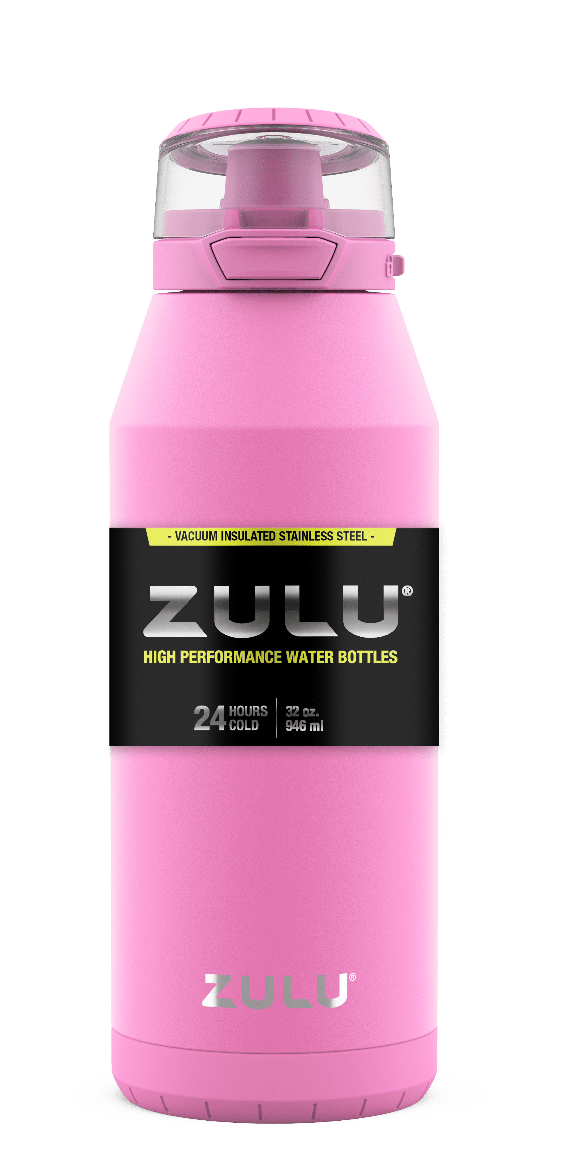 Zulu Swift 32oz Stainless Steel Water Bottle - Black