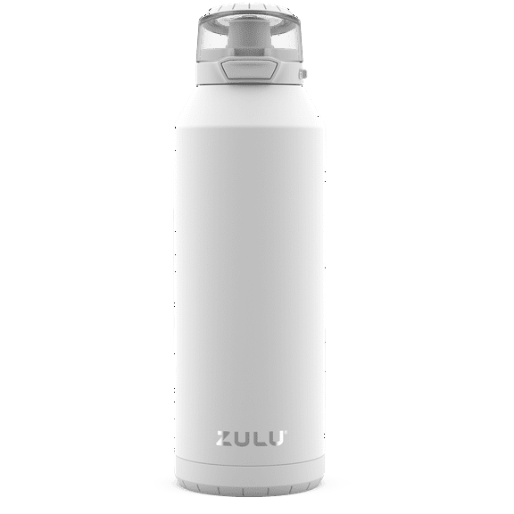 Zulu Swift 40oz Stainless Steel Water Bottle, White