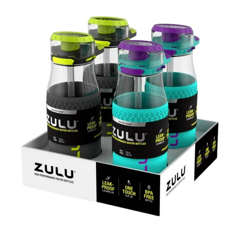 Zulu Tag 18oz Tritan Water Bottle Reviews 2024