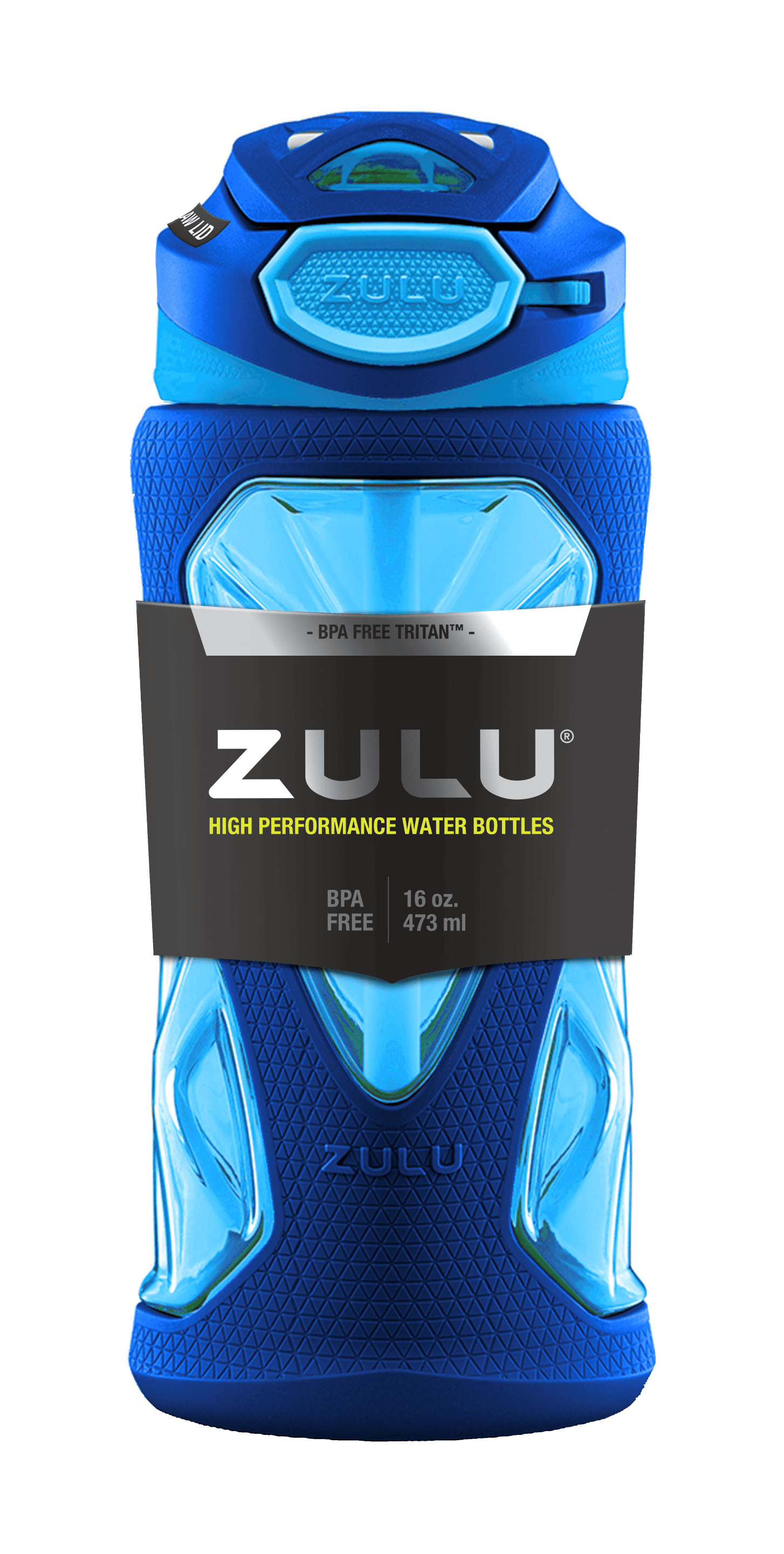 ZULU Torque Water Bottle 16 Oz Purple - Office Depot