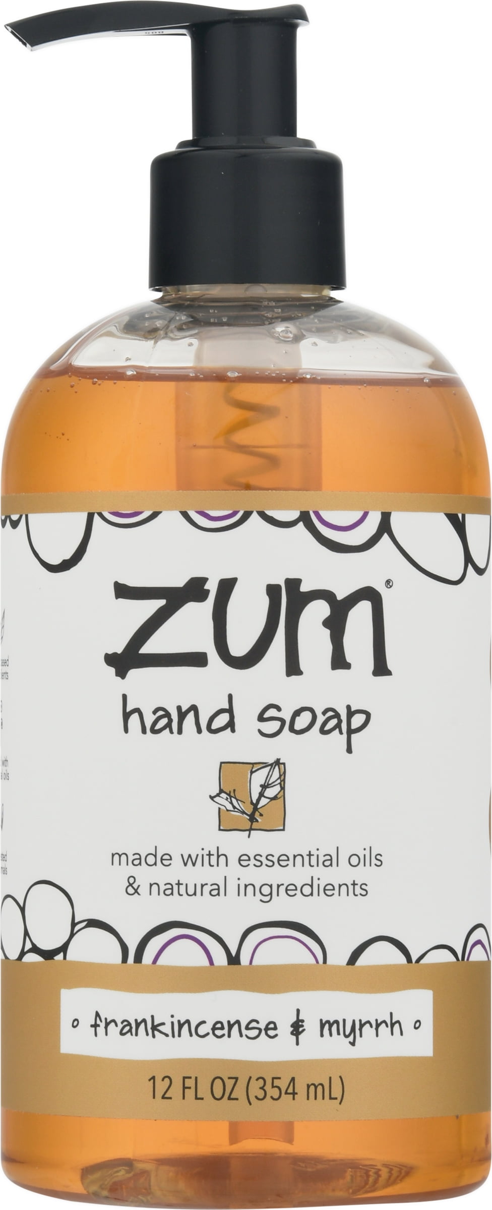 ZUM Frankincense & Myrrh Hand Soap, 12 FZ