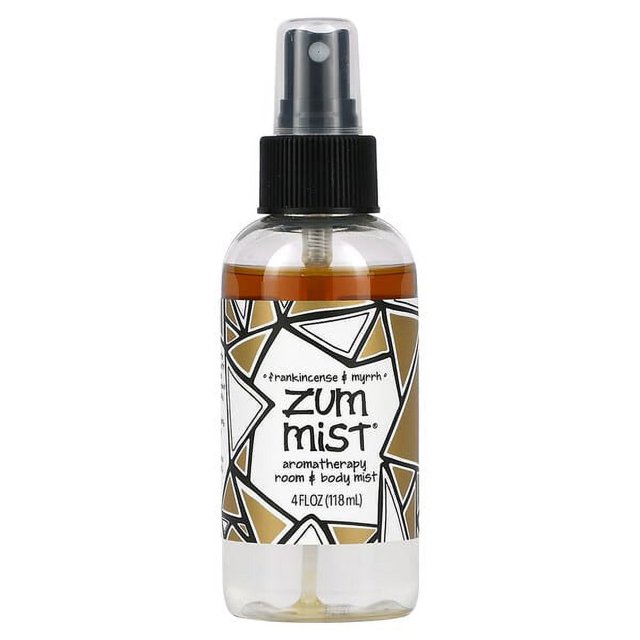 ZUM, Zum Mist, Aromatherapy Room & Body Mist, Frankincense & Myrrh, 4