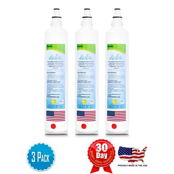 ZUMA Brand , Water Filters , Model # ZWFZ1-RF750 , Compatible with Subzero® 4290510 - 3 Pack - Made in U.S.A.