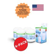 ZUMA Brand , Water and Ice Filter , Model # OPFG-RF300 , Compatible with GE® PFSF2MIYCWW - 4 Pack - Made in U.S.A.
