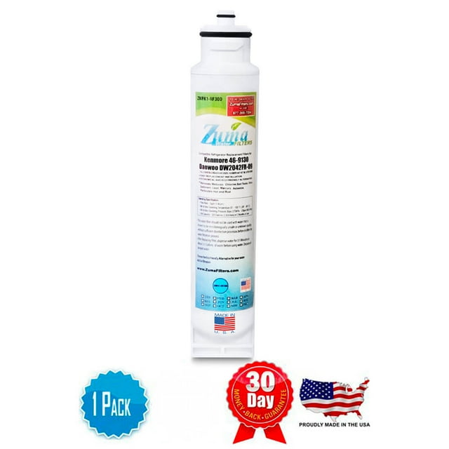 ZUMA Brand , Water and Ice Filter , Model ZWFK1RF300 , Compatible with Daewoo® / Kenmore