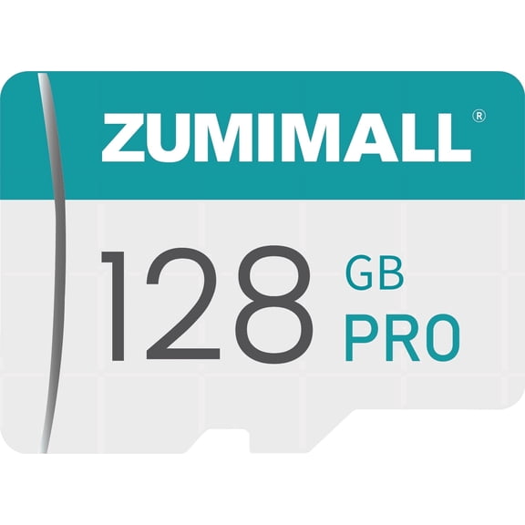 ZUMIMALL 128GB Micro SD Flash Memory Card for Security Cameras