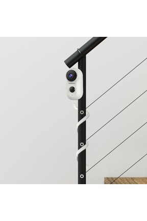 Flexible Twist Mount for Security Cameras No Tools Required, No Wall Damage (Camera Not Included)
