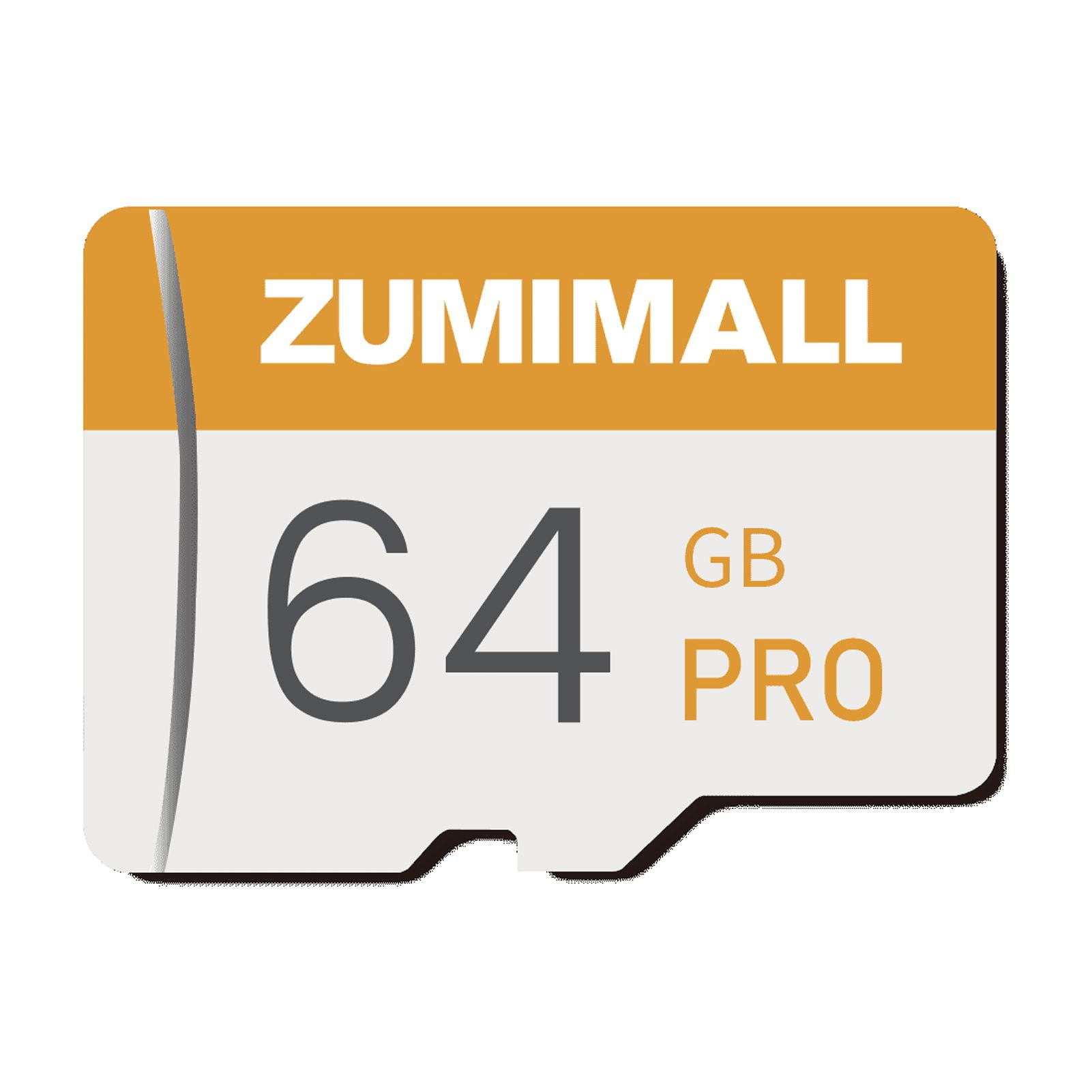 ZUMIMALL 64GB Micro SD Flash Memory Card, Single Piece