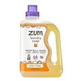thumbnail image 1 of Zum by Indigo Wild Laundry Soap - Liquid, Plant-Based Soap with Baking Soda, Essential Oils, Coconut Oil & More - Wash Up to 64 Loads - Sweet Orange - 64 fl oz, 1 of 8