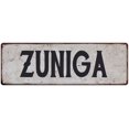 thumbnail image 1 of ZUNIGA Vintage Look Rustic Chic Metal Sign 8x24 108240036565, 1 of 1