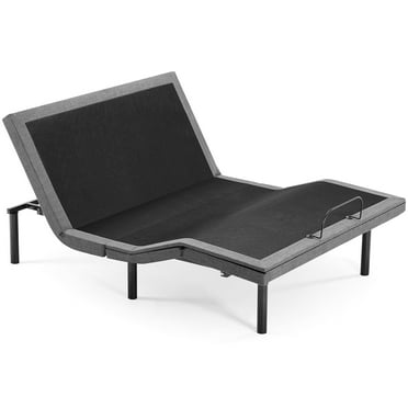 ZUNMOS Adjustable Bed Frame  - Independent Head and Foot Tilt - Powerful Silent Motor - with Wireless Remote Control - Relax - Watch TV - Work - Read - Ergonomic - Motorized Bed Frame - Twin XL Size