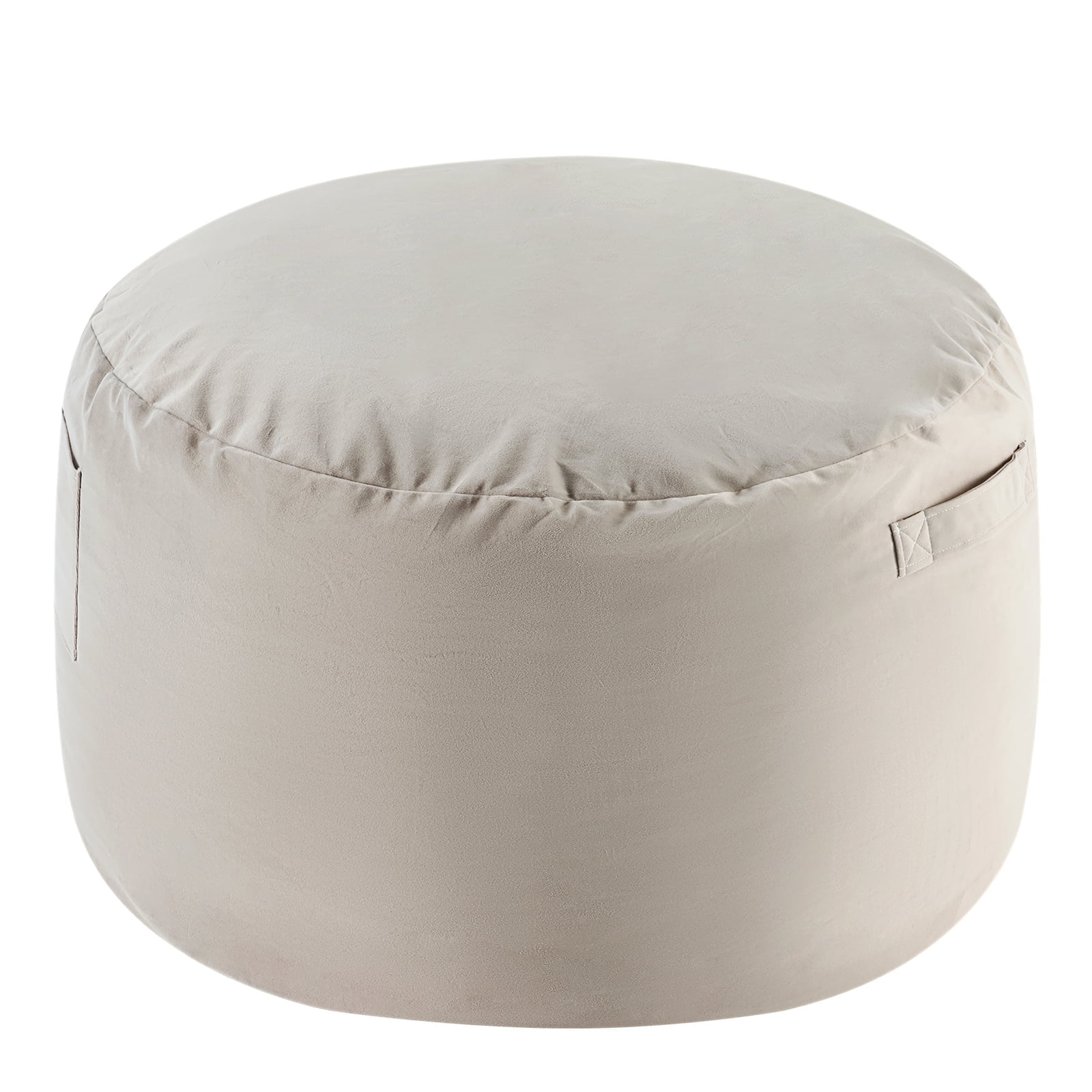 ZUNMOS Bean Bag Sofa Chair 4Ft, Memory Foam Filling for Adults for Home, Grey