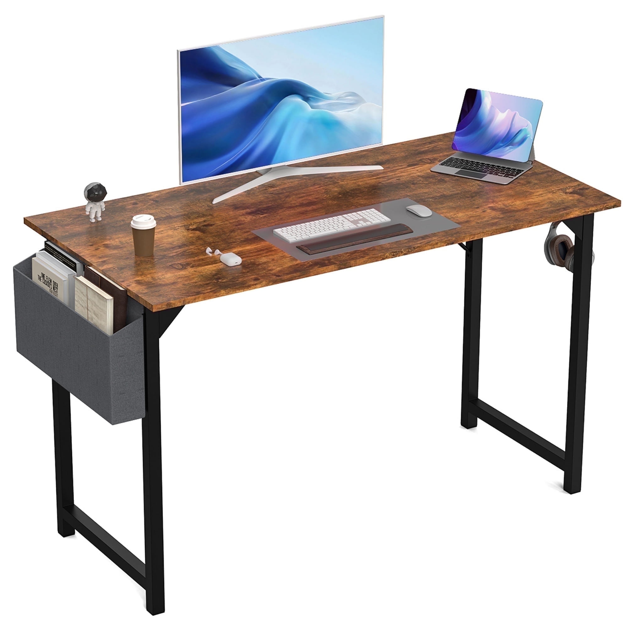 tabori様　office personal for Windows Modern white sitting desk with 2 drawers and storage