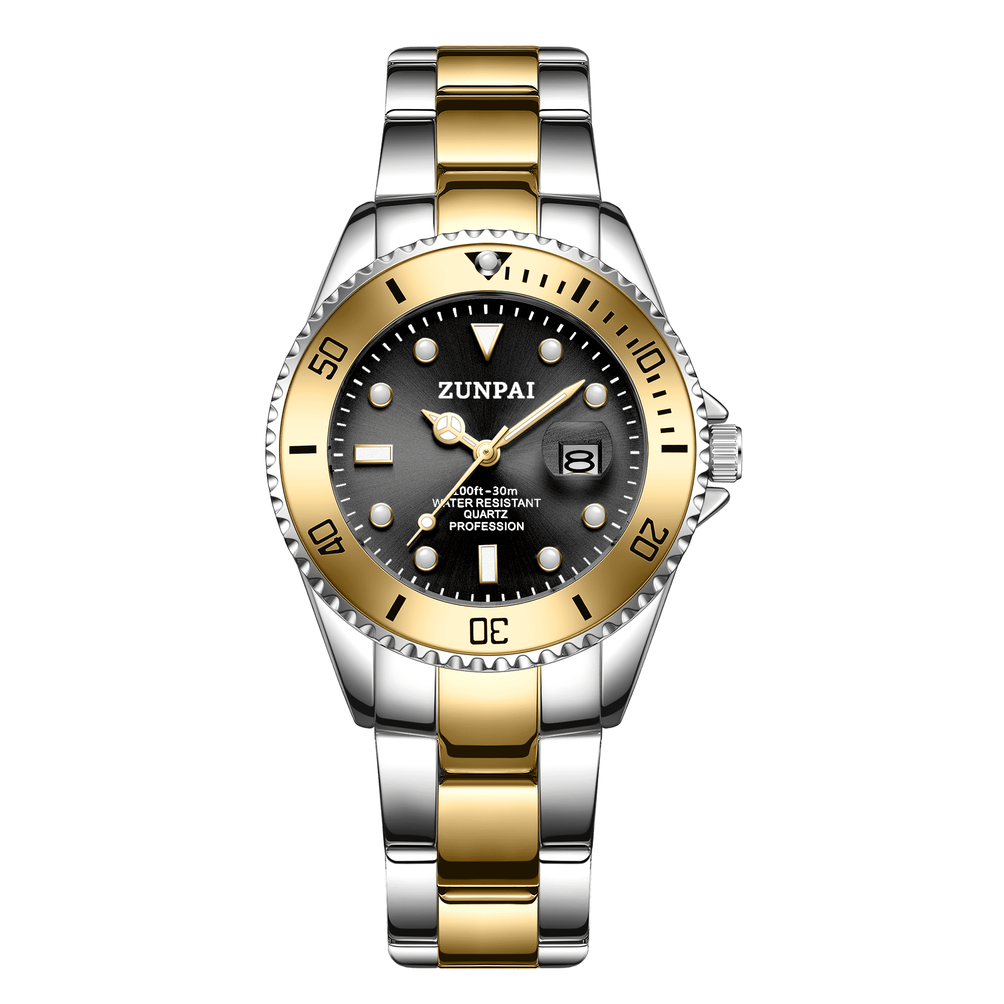 ZUNPAI Watches for Women with Luminous Calendar Waterproof 