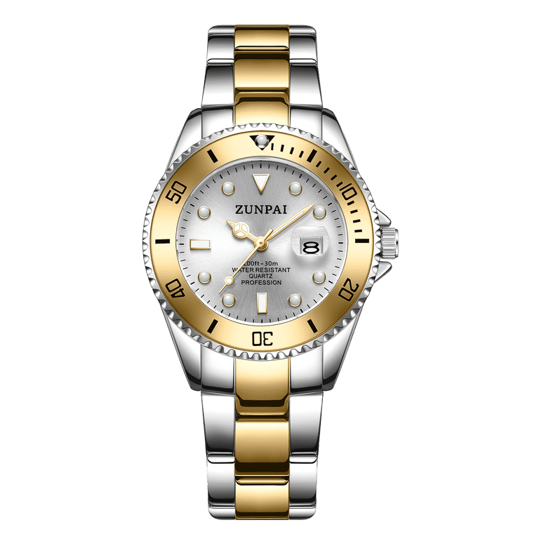 Women\'s Quartz Business Dress Watch Stainless Steel Waterproof Luminous Date OLEVS Women main image 2