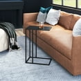 thumbnail image 1 of Zuo Modern Atom Rectangular Steel Side Table, Black, 1 of 11
