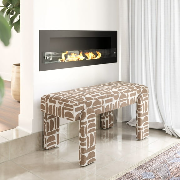 Blato Bench Multicolor Bench, Modern Style, Seats up to 2, MDF, Indoor Living