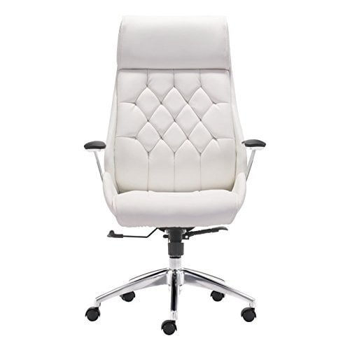 ZUO Boutique Office Chair White
