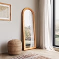 thumbnail image 1 of Tur Mirror Natural Wall Decor, Modern Style, Mount to wall vertically only, Fir Wood, Decor Mirrors, 1 of 5