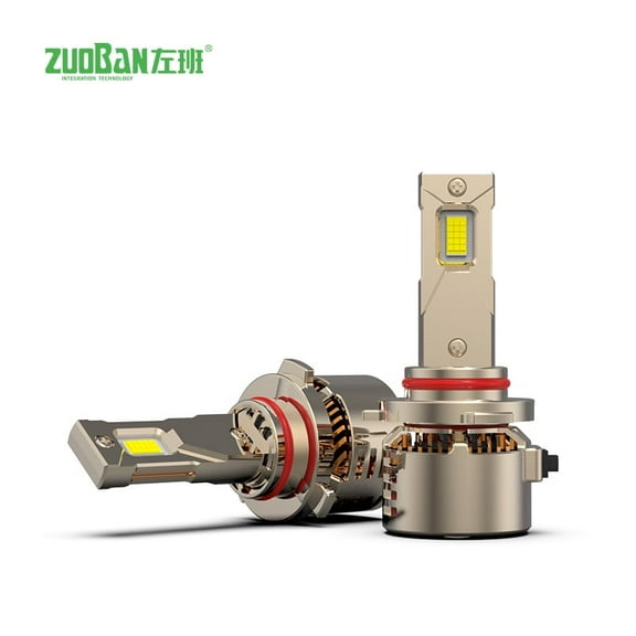 ZUOBAN H7 Blubs, 24000LM LED Headlight Super Brighter, Canbus Ready,H7 headlight 6000K Cool White, 50000Hrs Long Service Life with Cooling Fan, Plug and Play, Pack of 2