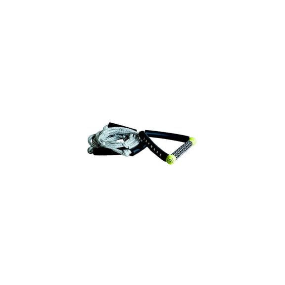 ZUP Adjustable 24.5' Wakesurf Rope with 10" Handle and EVA Comfort Grip,...