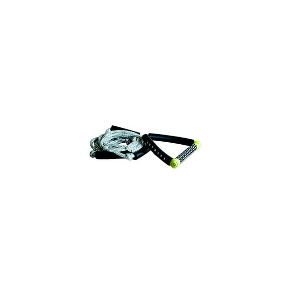 ZUP Adjustable 24.5' Wakesurf Rope with 10" Handle and EVA Comfort Grip,...